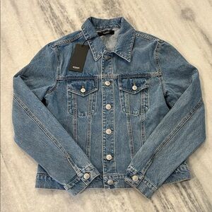 NWT Hudson Signature Denim Jean Jacket sz L/XL